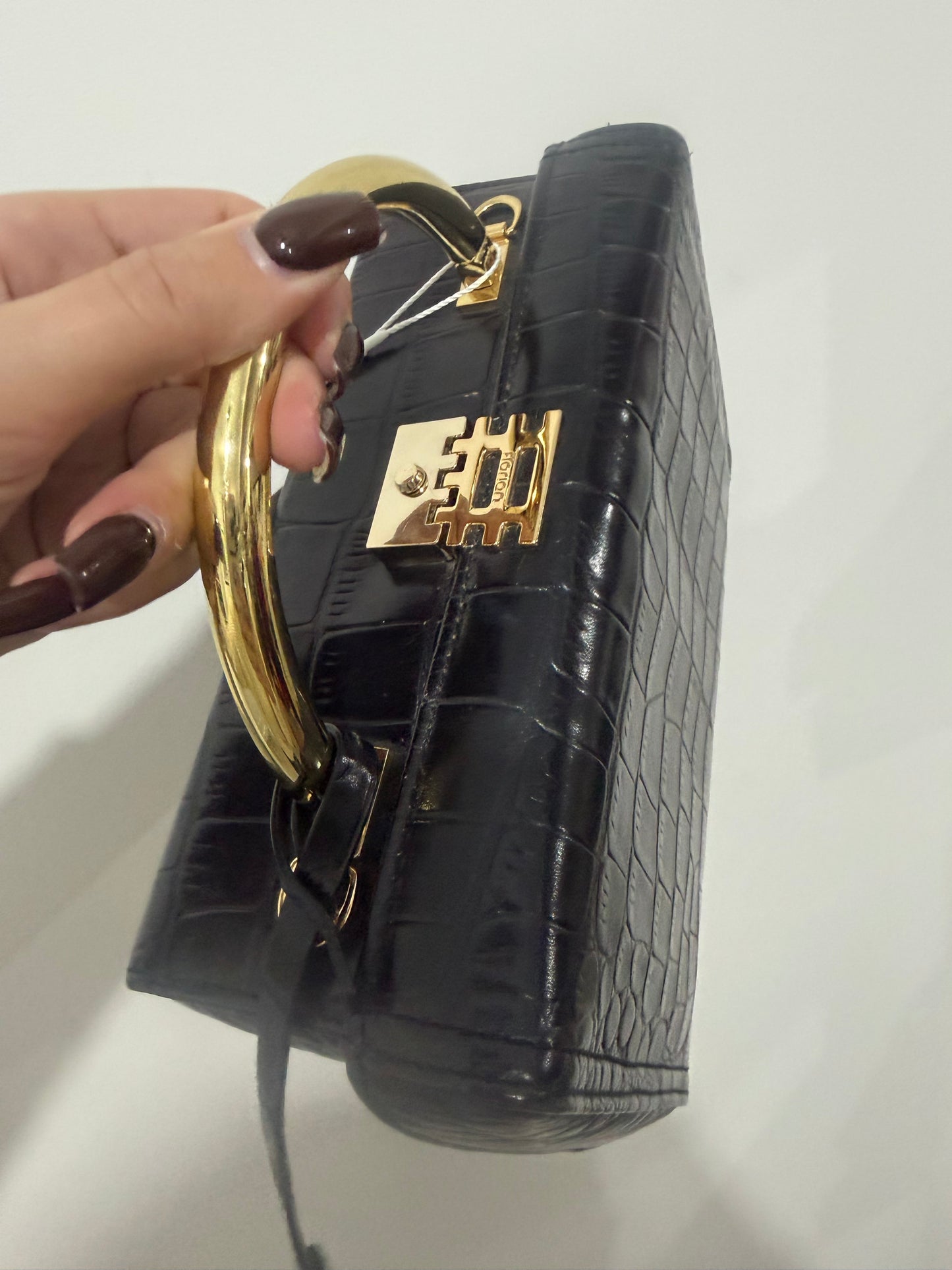 Black Florian Handbag