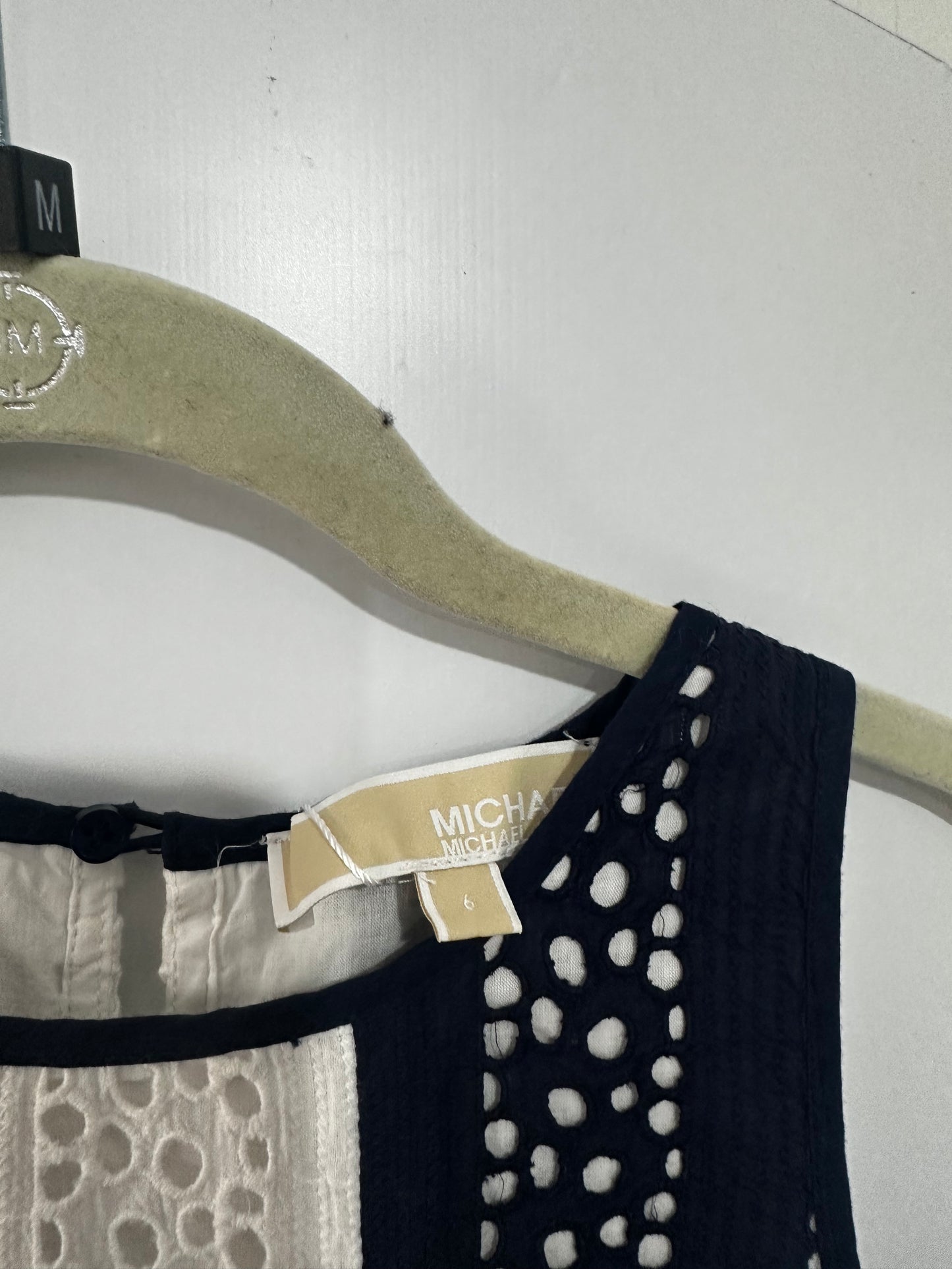 Navy and White Michael Kors Dress, Size 6