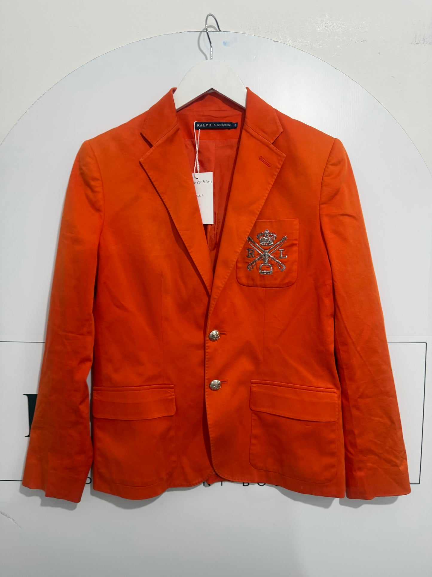 Orange Ralph Lauren Blazer, Size M