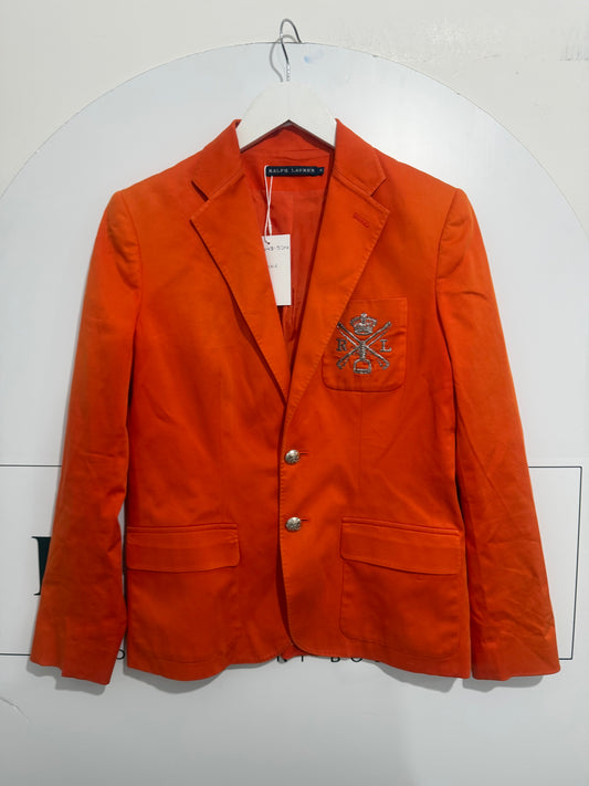 Orange Ralph Lauren Blazer, Size M