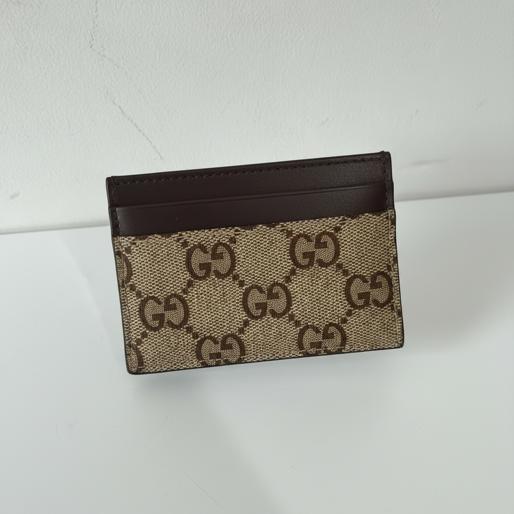 Pre-owned, Monogram GG Gucci Cardholder