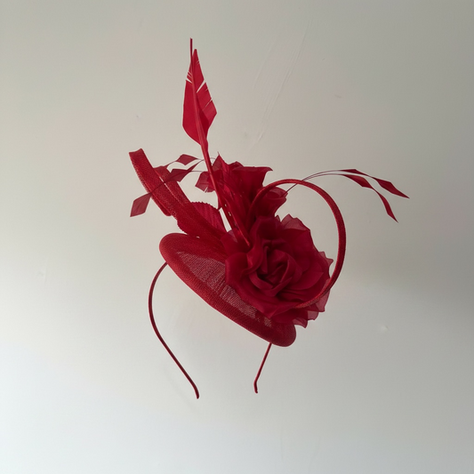 Preloved, Red Snoxell & Gwyther Fascinator