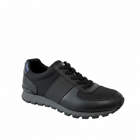 Pre-owned, Black Prada Sneaker Trainers, Size 6