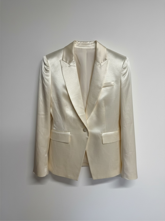 Preloved Veronica Beard Blazer Size 10 Cream