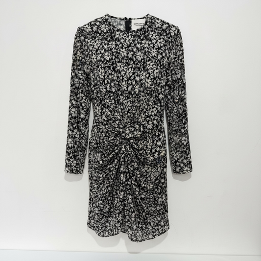 Preloved, Black and White Isabel Marant Étoile Dress, Size 10