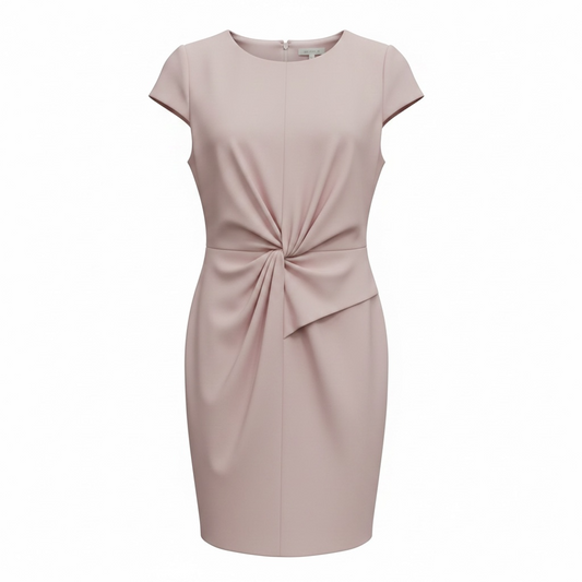 Pre-owned, Pink Paule Ka Ascot Dress, Size 14