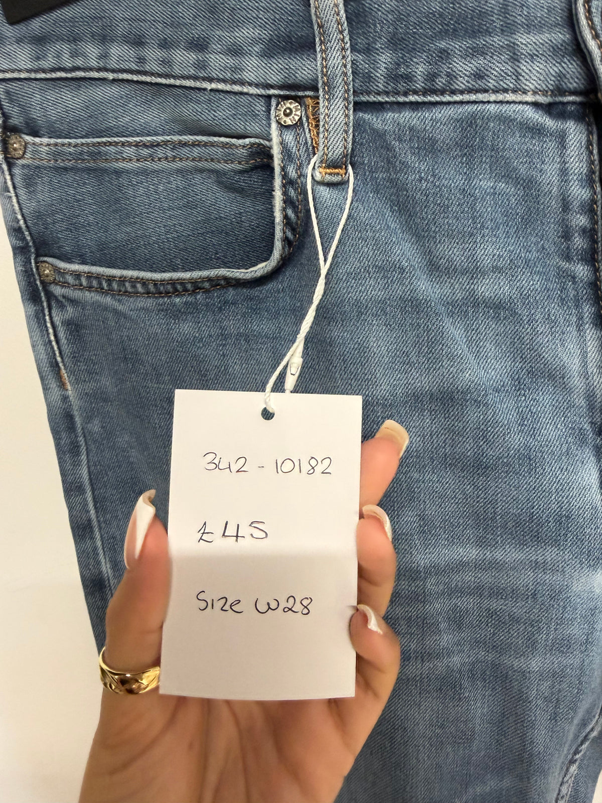 Preloved MiH Jeans Size W28 Blue