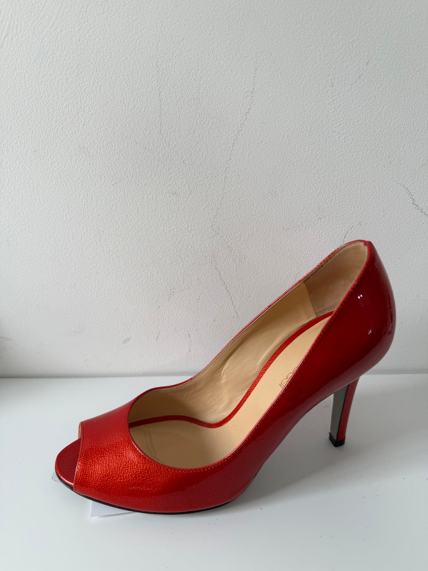 Preloved Red Sergio Rossi Heels, Size 35.5 - UK 2.5