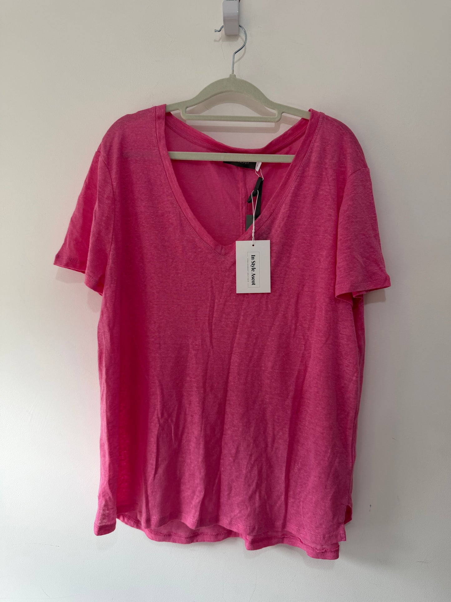Preloved Pink BNWT Mint Velvet Top, XL