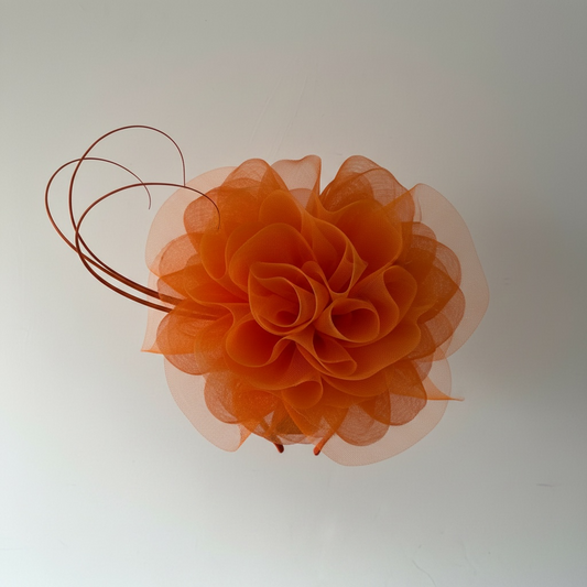 Preloved, Orange Snoxell & Gwyther Fascinator