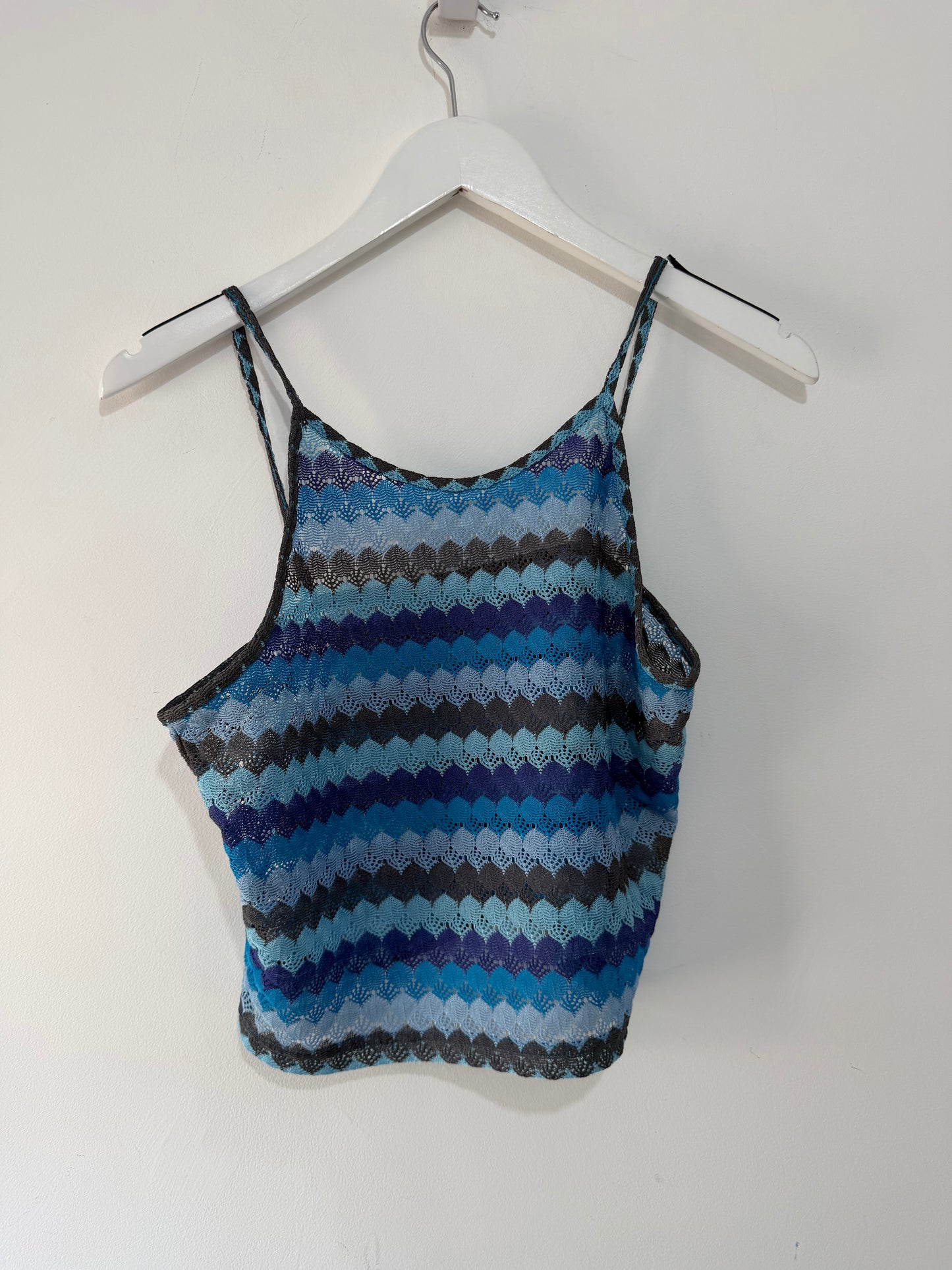 Preloved, Blue Top, Small