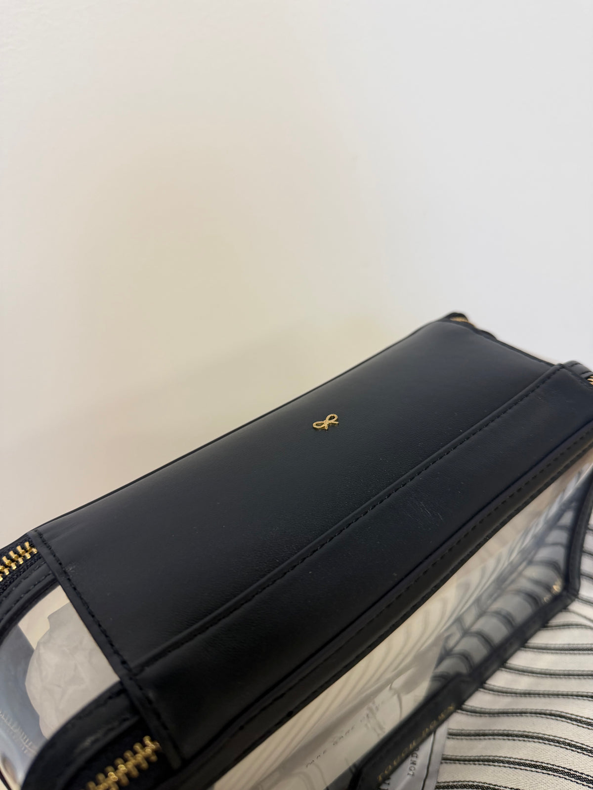 BNWT Anya Hindmarch Makeup bag Navy