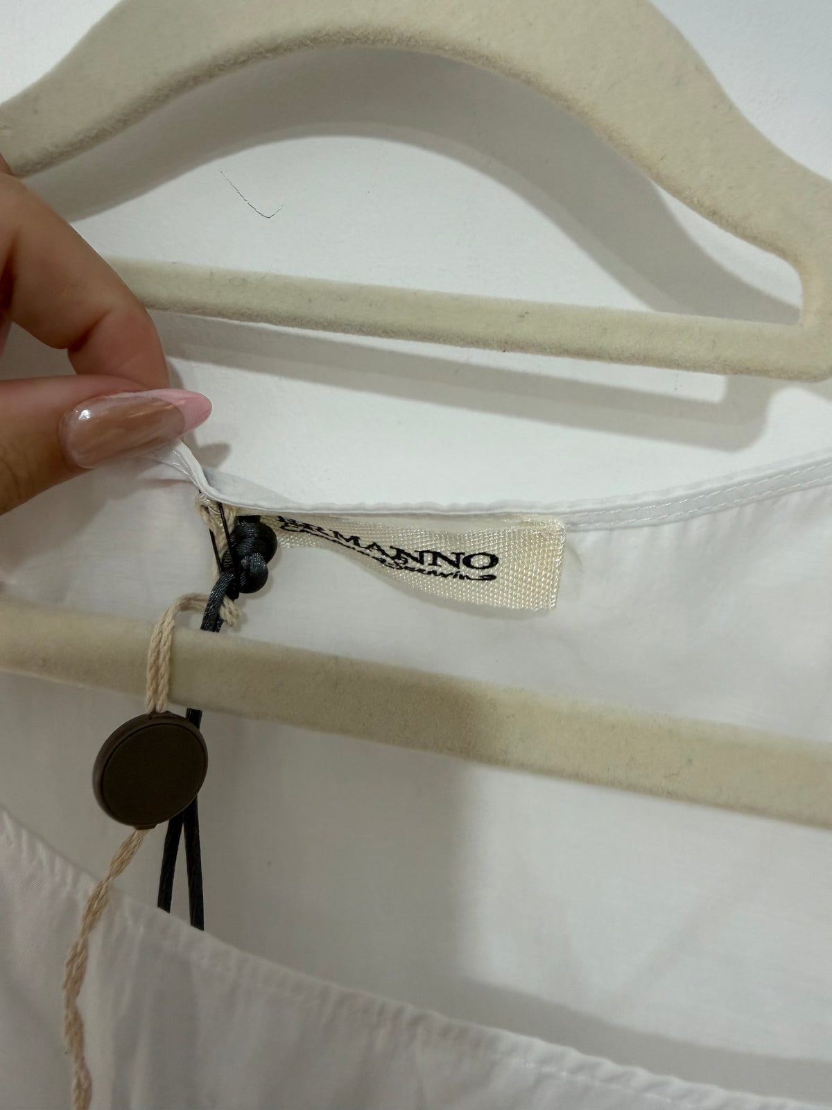 Preloved Top Ermanno Size 10 White