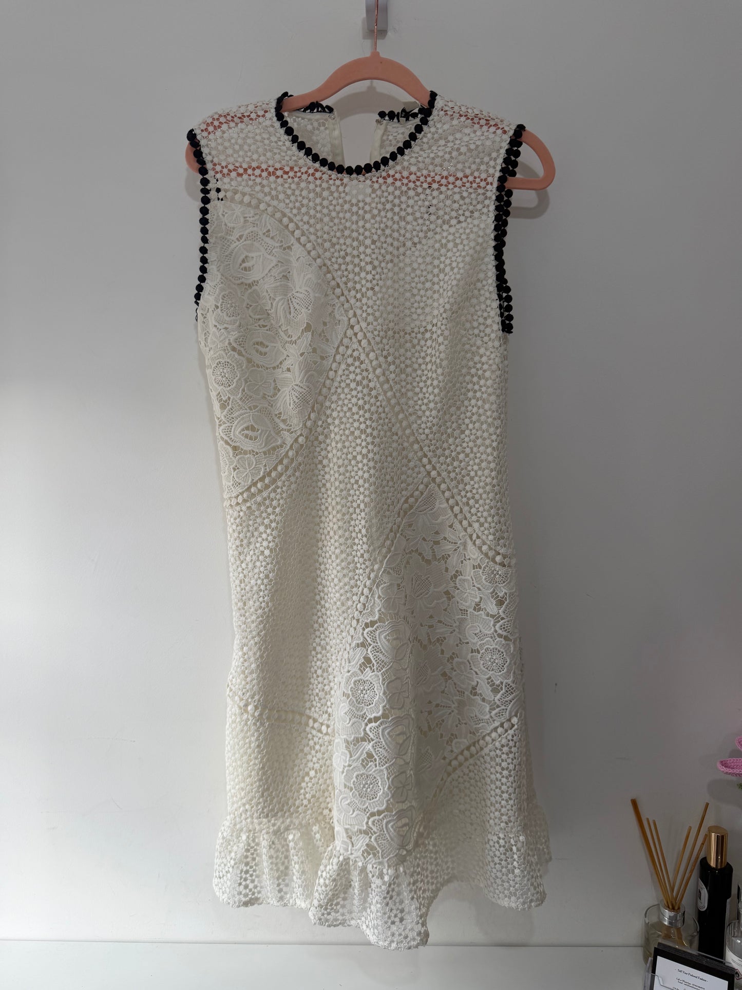 Preloved White Whistles Dress, 10