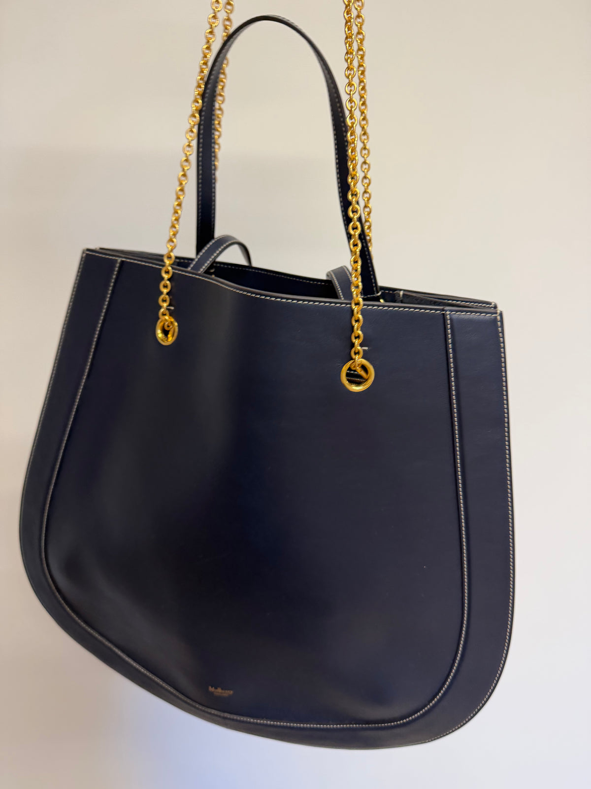 Preloved Mulberry Handbag Navy
