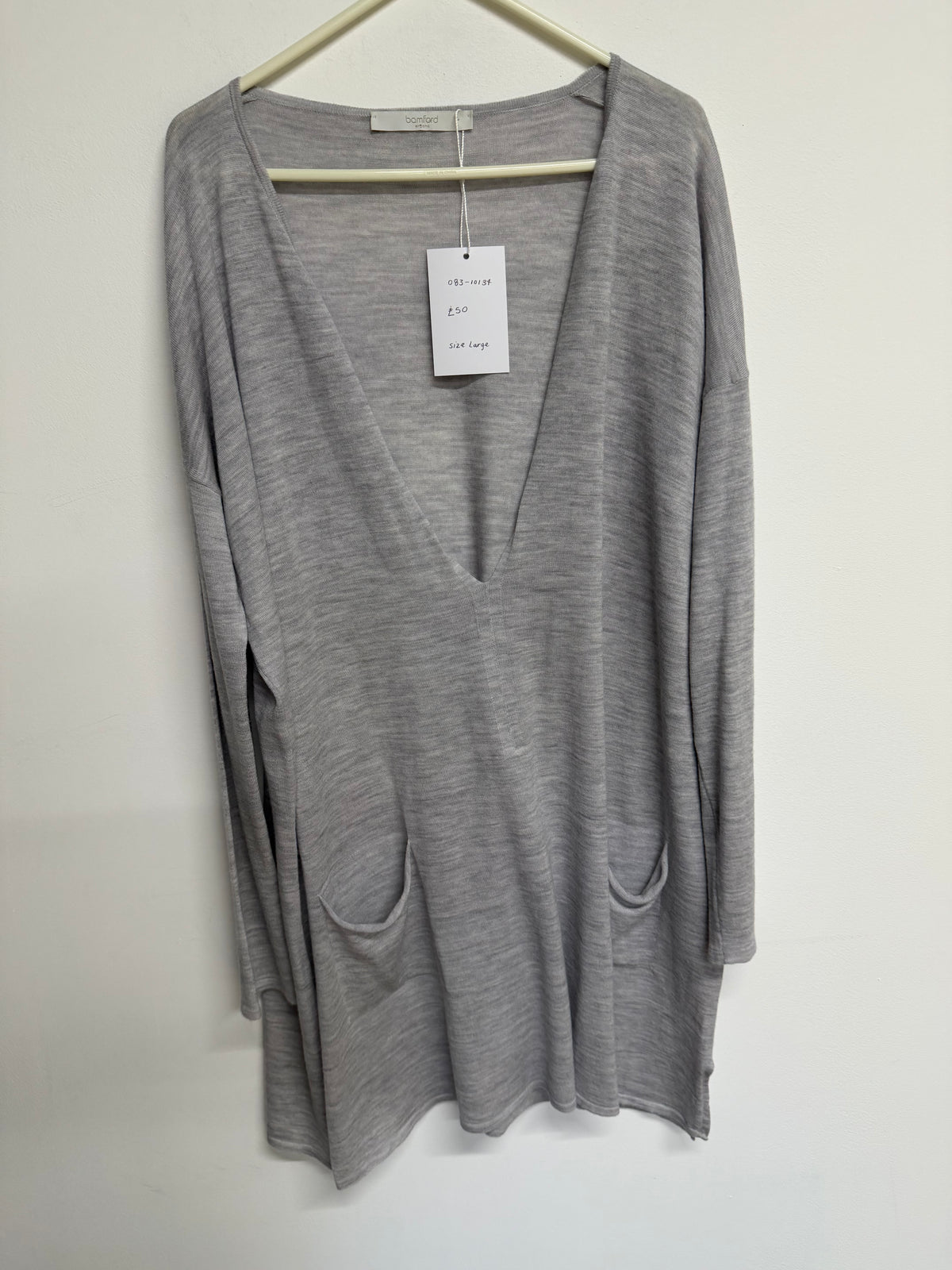 Preloved Bamford Jumper Large Grey