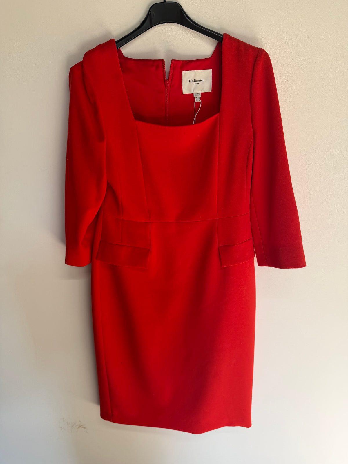 Preloved Lk Bennett Dress 10 Red