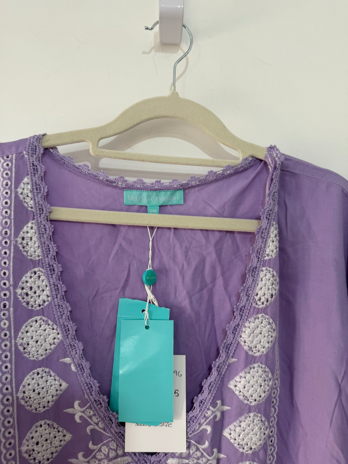 Preloved, Purple Melissa Obabash Kimono, One size, BNWT