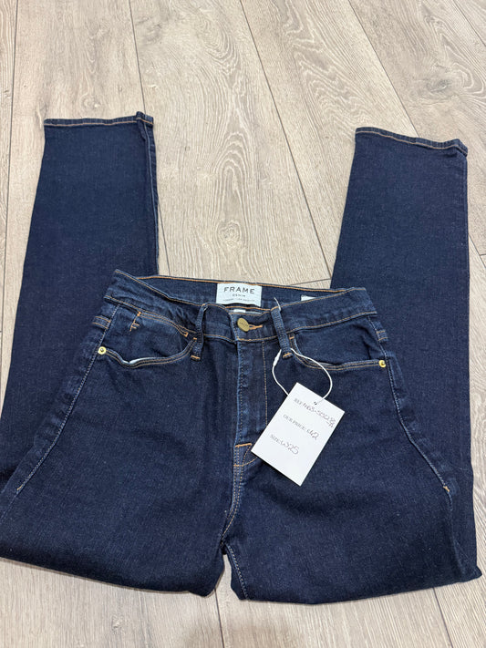 Indigo Frame Jeans Le High Straight, W25