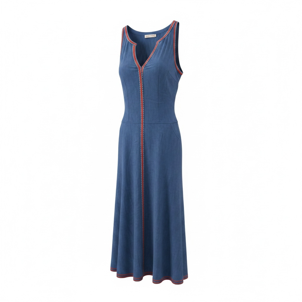 Preloved Blue Tory Burch Dress, Size 10