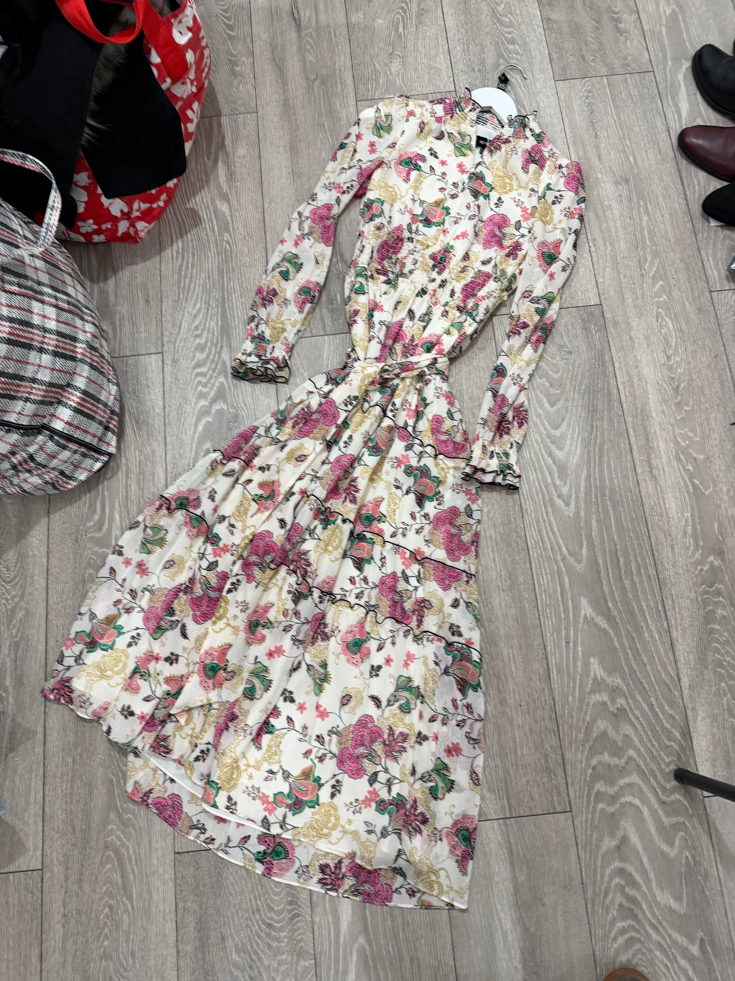 Floral Print ME + EM Dress, Size 6-8