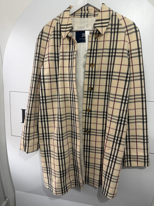 Novacheck Burberry Coat, Size 12