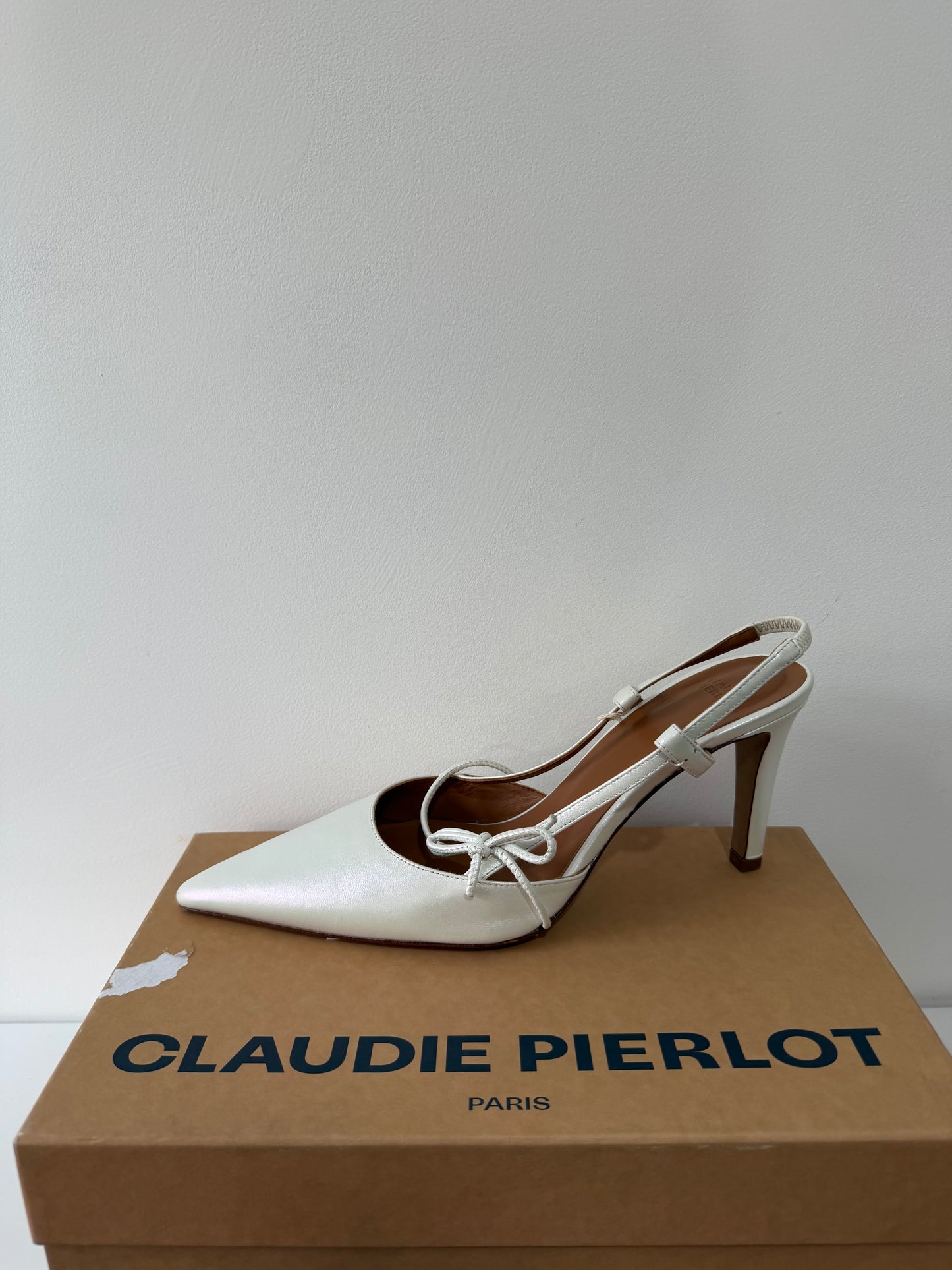 Pre-owned, Pearl Claudie Pierlot Heels, Size 7 - 40