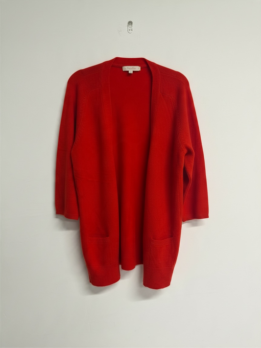 Preloved Whistles Cardigan Size Medium Red
