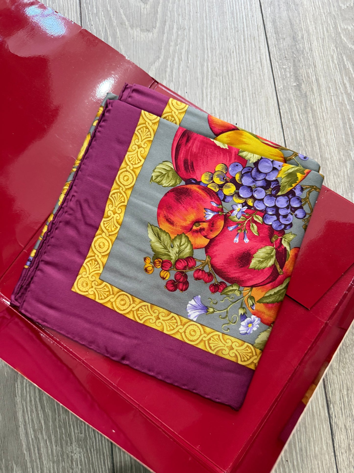 Pattern Salvatore Ferragamo Silk Scarf