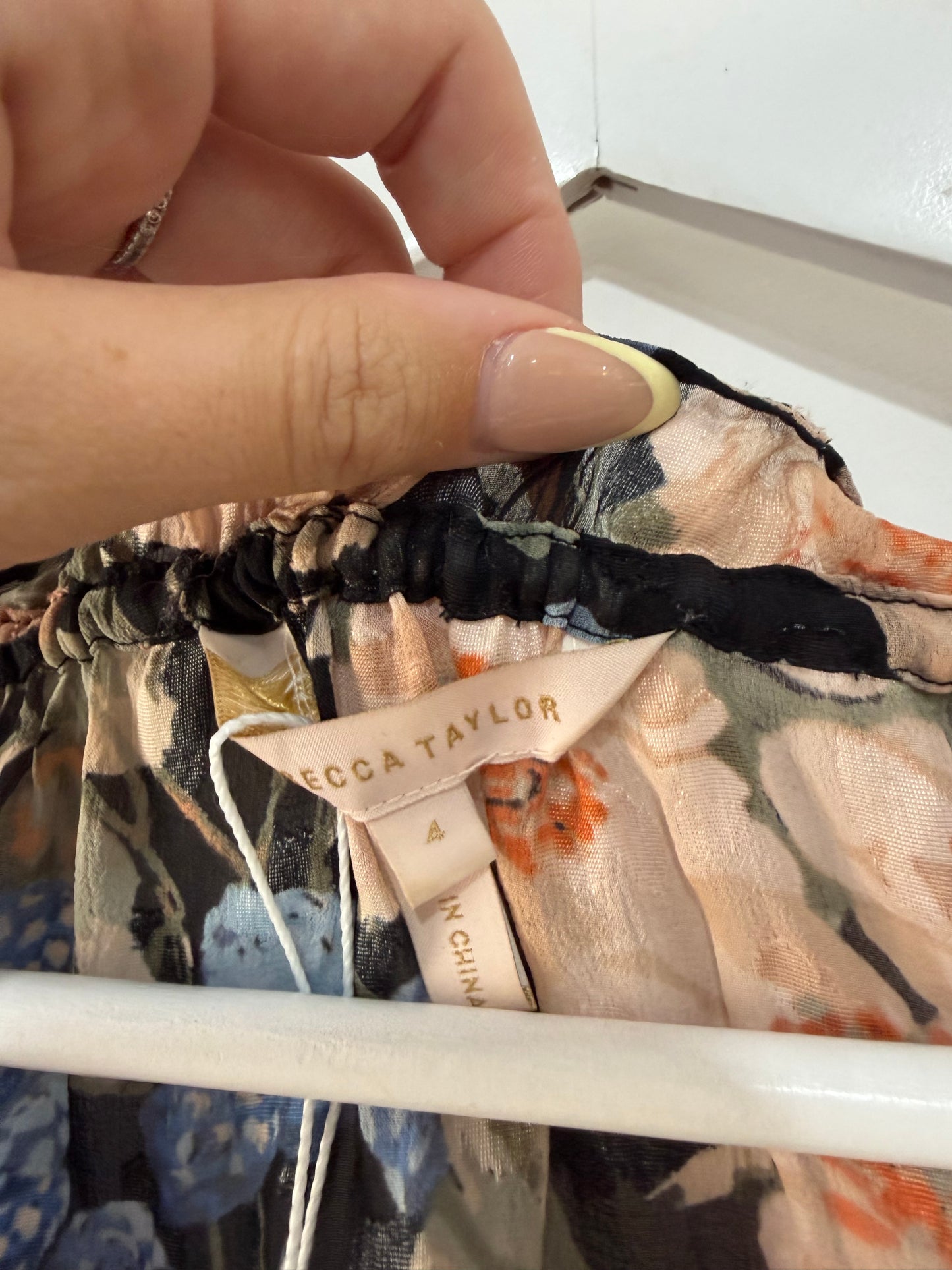Preloved Multicoloured Rebecca Taylor Blouse, Extra small