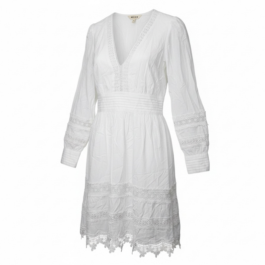 Pre-loved White Boden Dress, 16