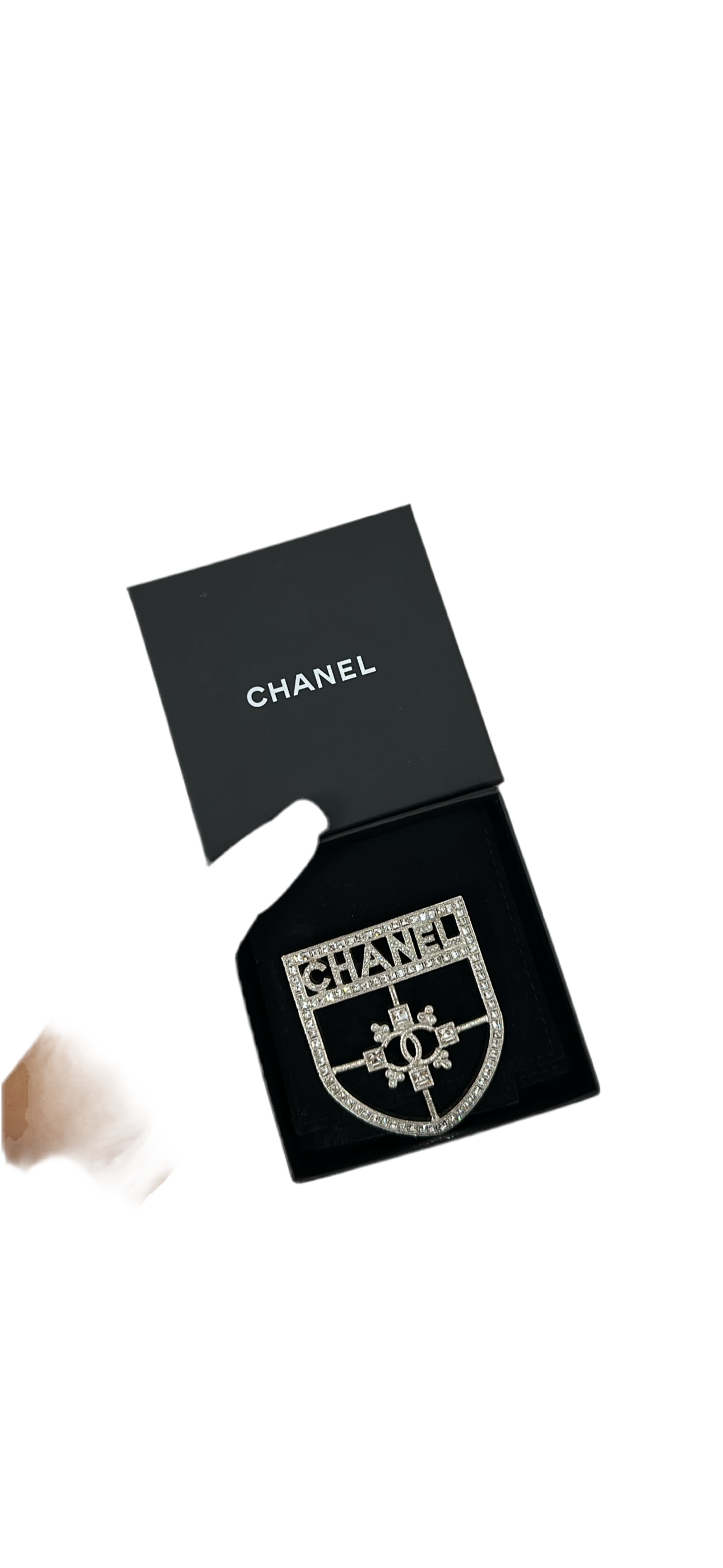 Silver Chanel Broach