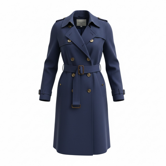 Navy Karen Millen Coat, Size 10