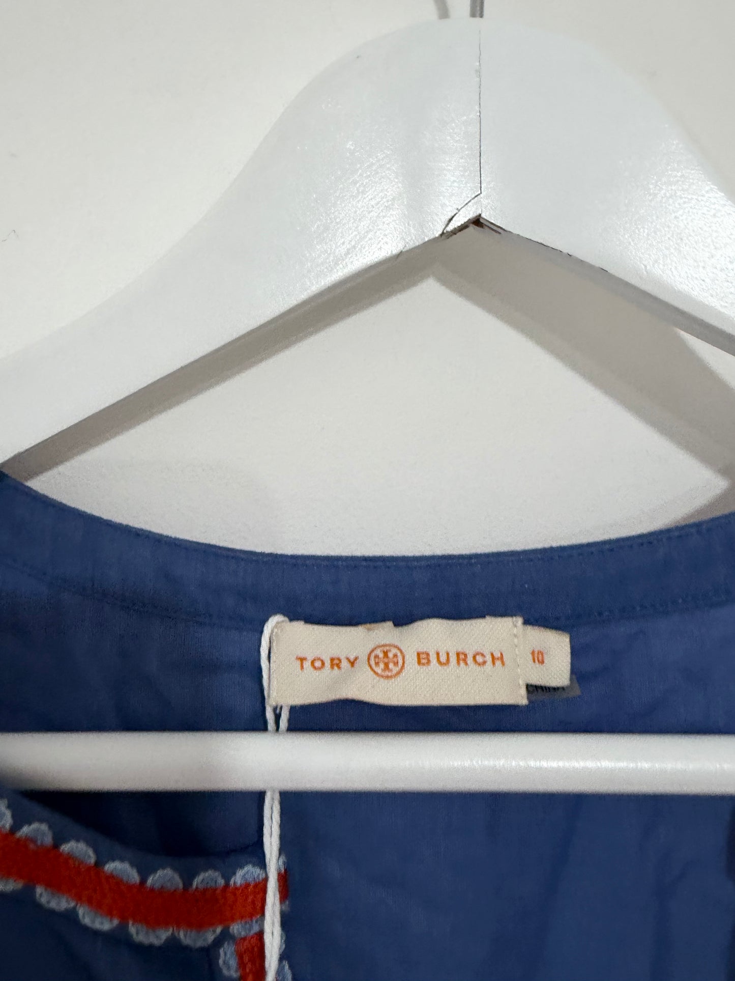 Preloved Blue Tory Burch Dress, Size 10