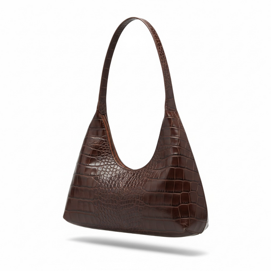 Pre-owned, Nutella By Far Amber Shoulder Bag, Large