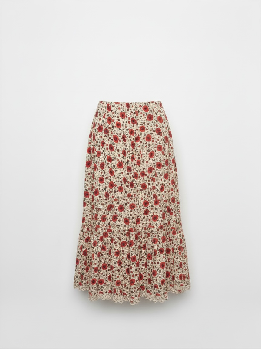Preloved Rixo Maxi Skirt Size 12 Petite Floral