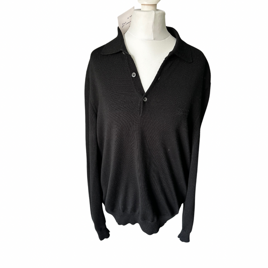 Hugo Boss Long Sleeve Polo Top - M