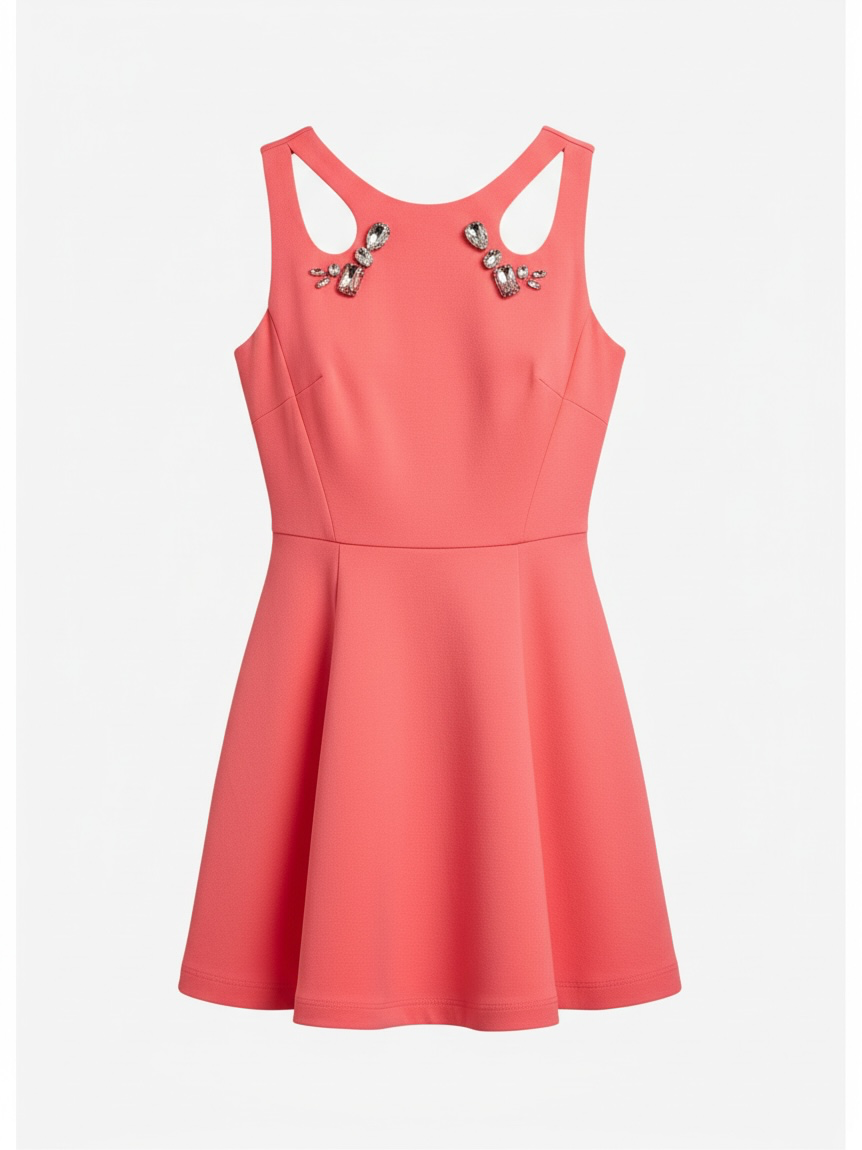 Preloved Tara Jarmon Dress, Size 8 Pink