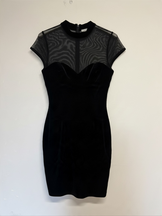 Preloved Bebe Dress Size Medium Black