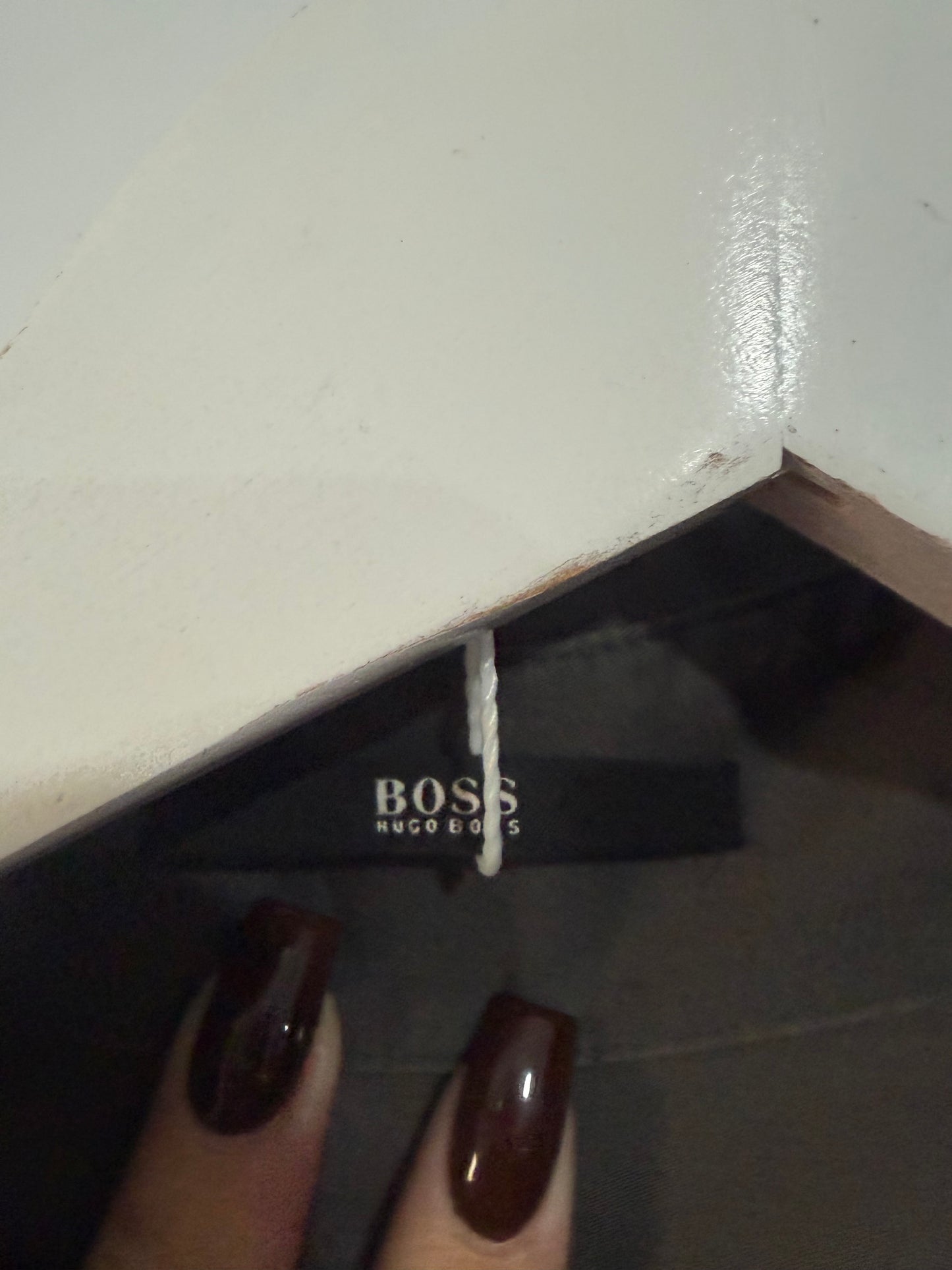 Grey BOSS Hugo Boss Dress, Size 8