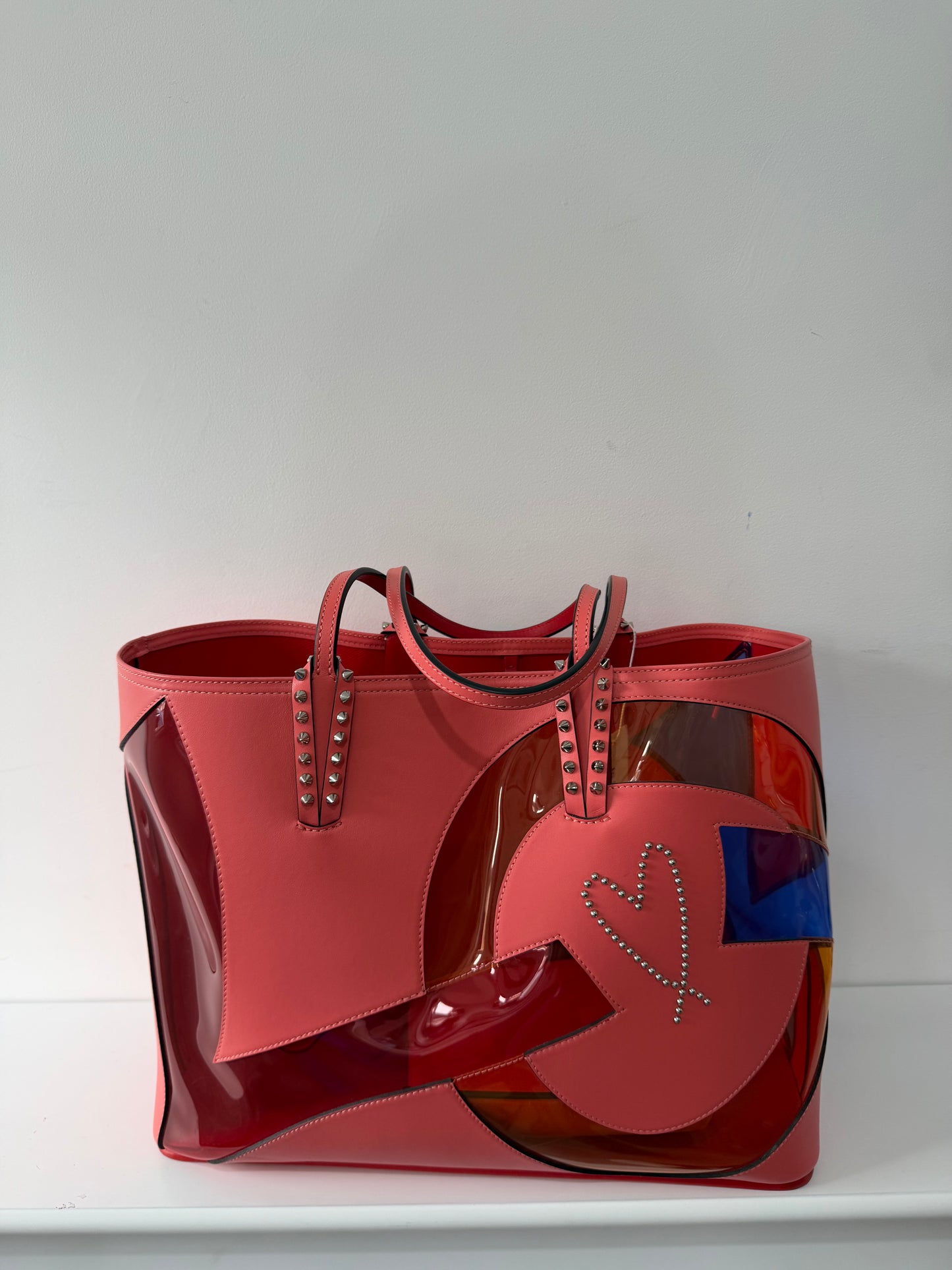 Preloved, Pink Christian Louboutin  Tote Bag