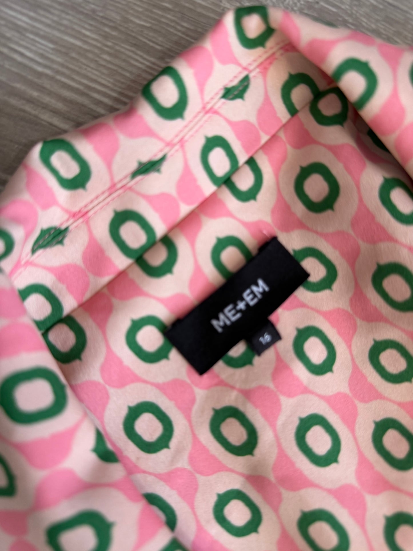 Preloved Pink & Green Me + Em Suit, 16 BNWT
