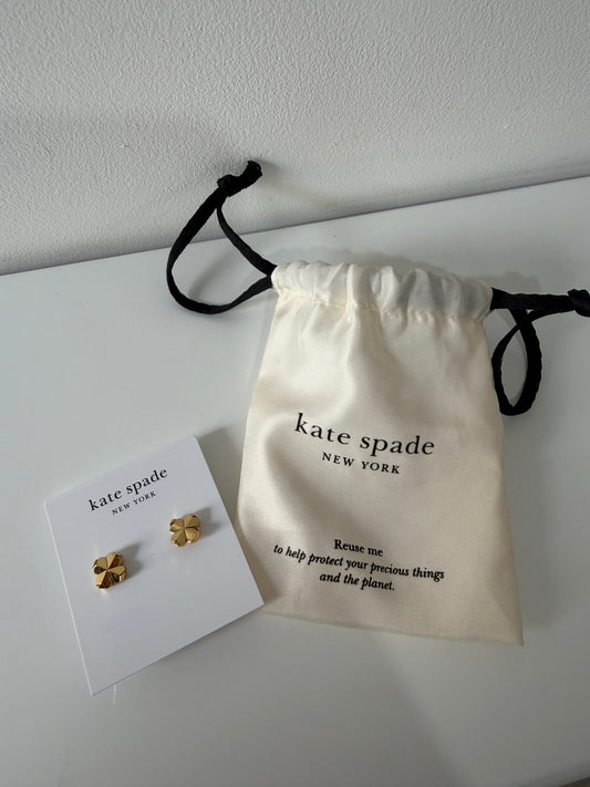 Preloved Gold Kate Spade Earrings
