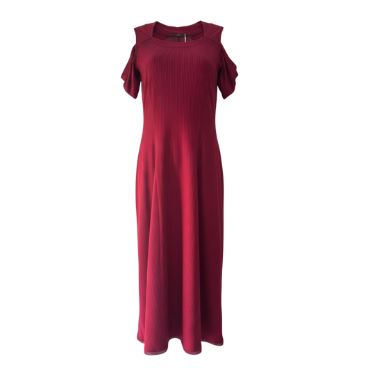 Pre Loved Burgundy High tech Dress, 8