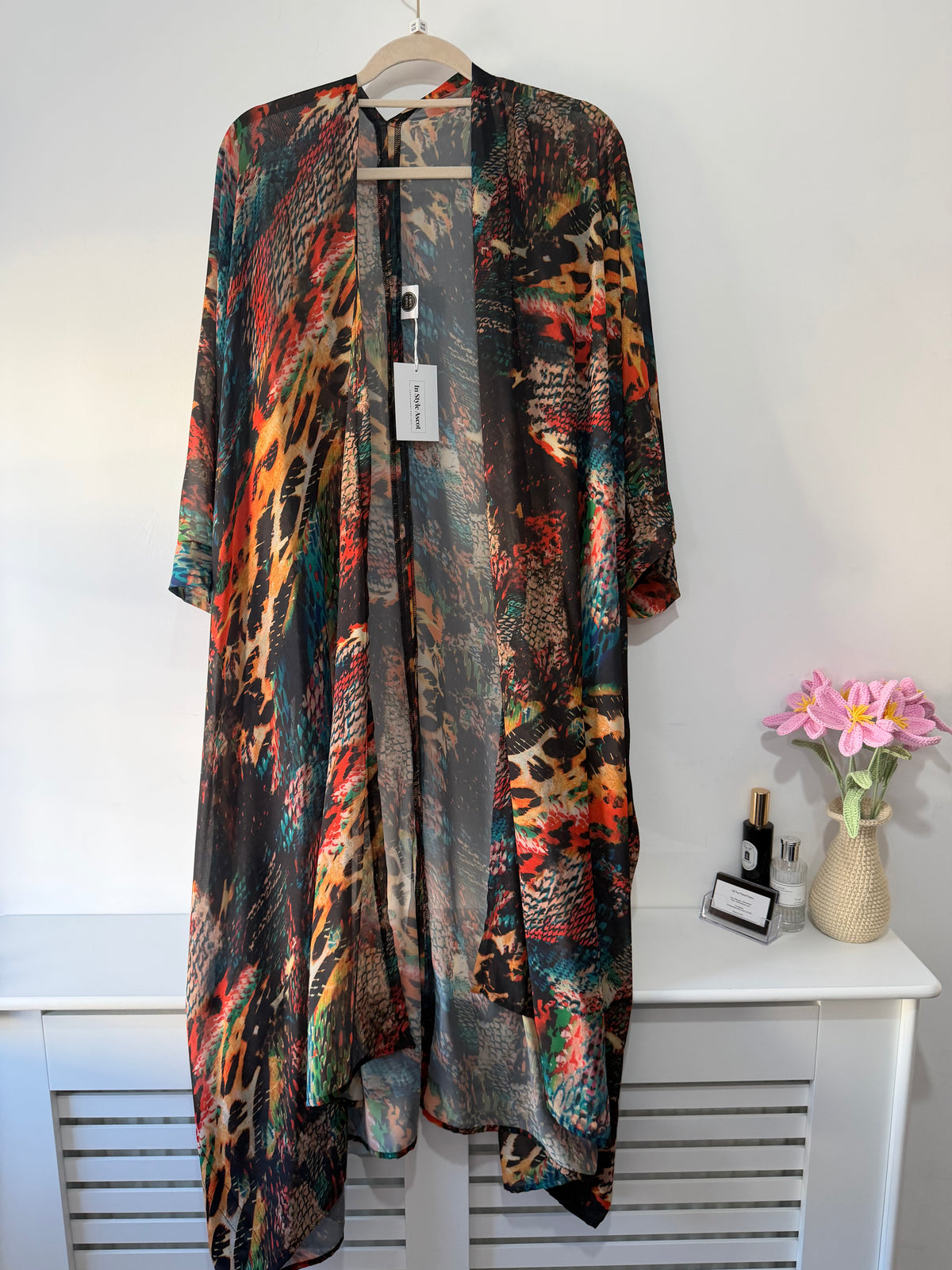 Preloved Donald Stanley Kaftan/Dress One size Multicoloured