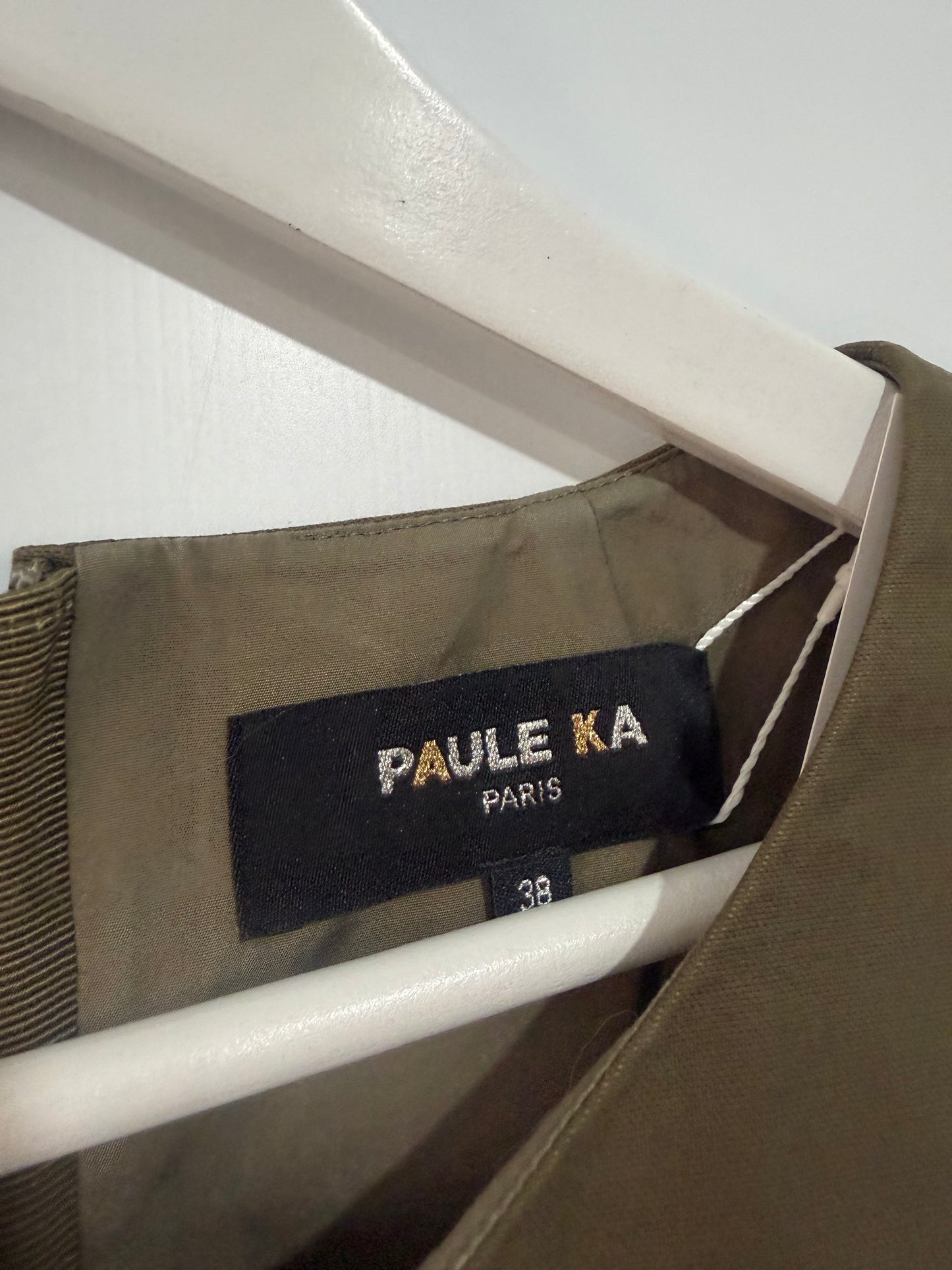 Khaki Green Paule Ka Dress, Size 10