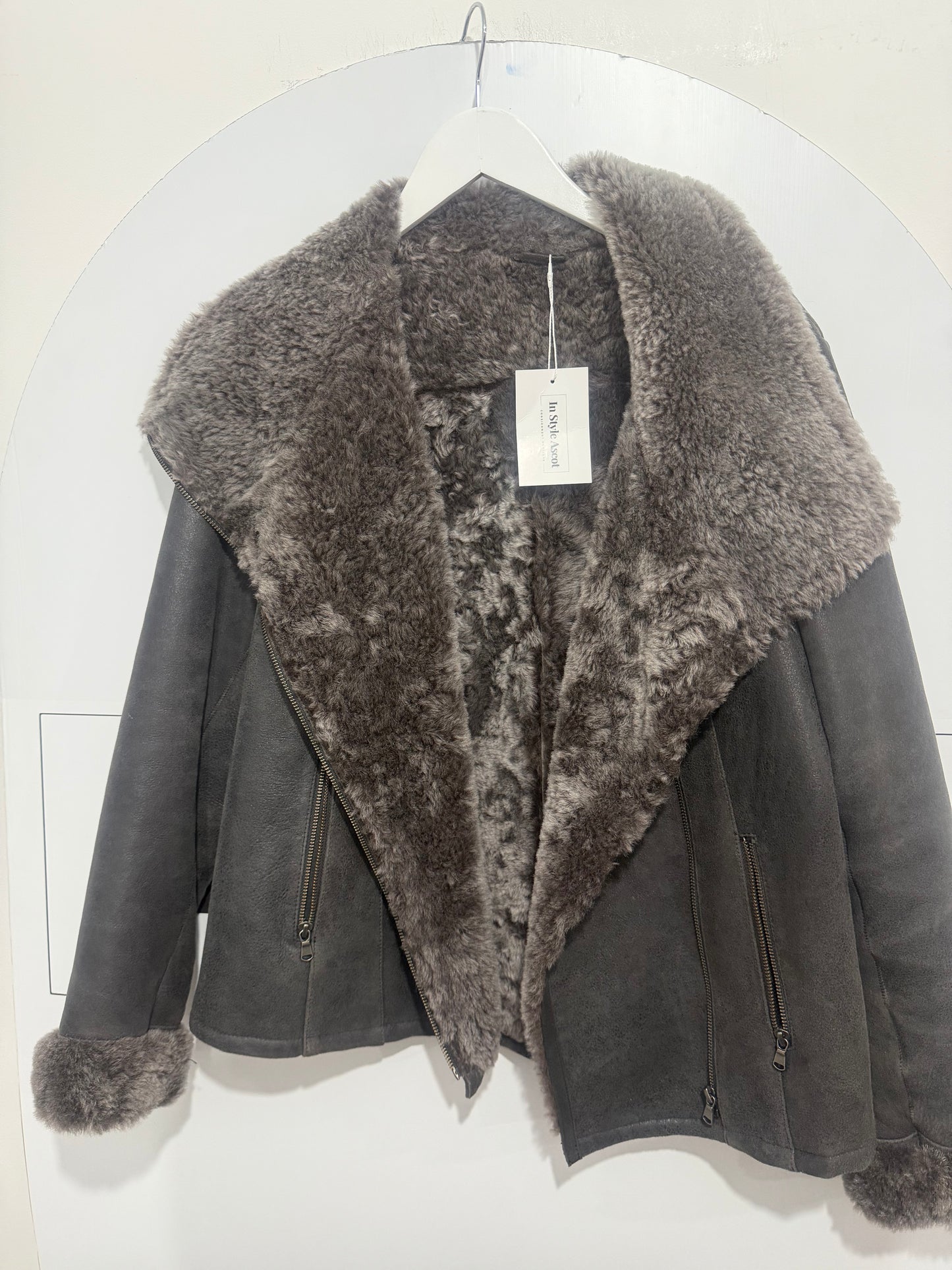 Grey Lakeland Heritage  Coat, Size 16