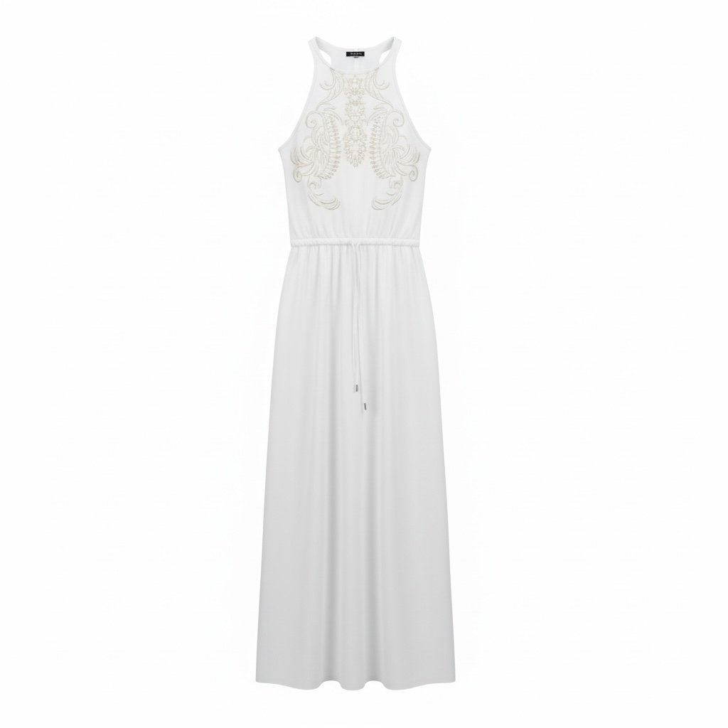 White Odabash & Macdonald Dress, M