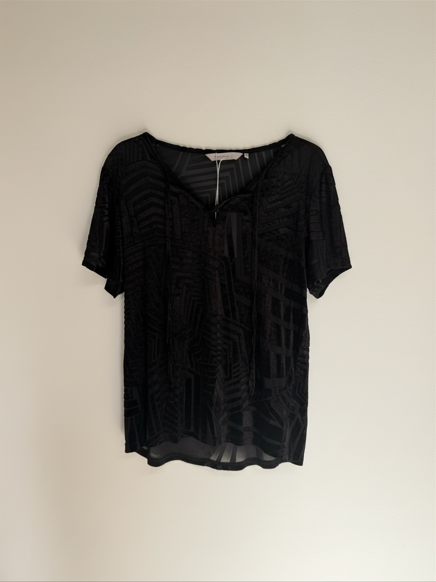Preloved Nümph Top, Size Medium Black