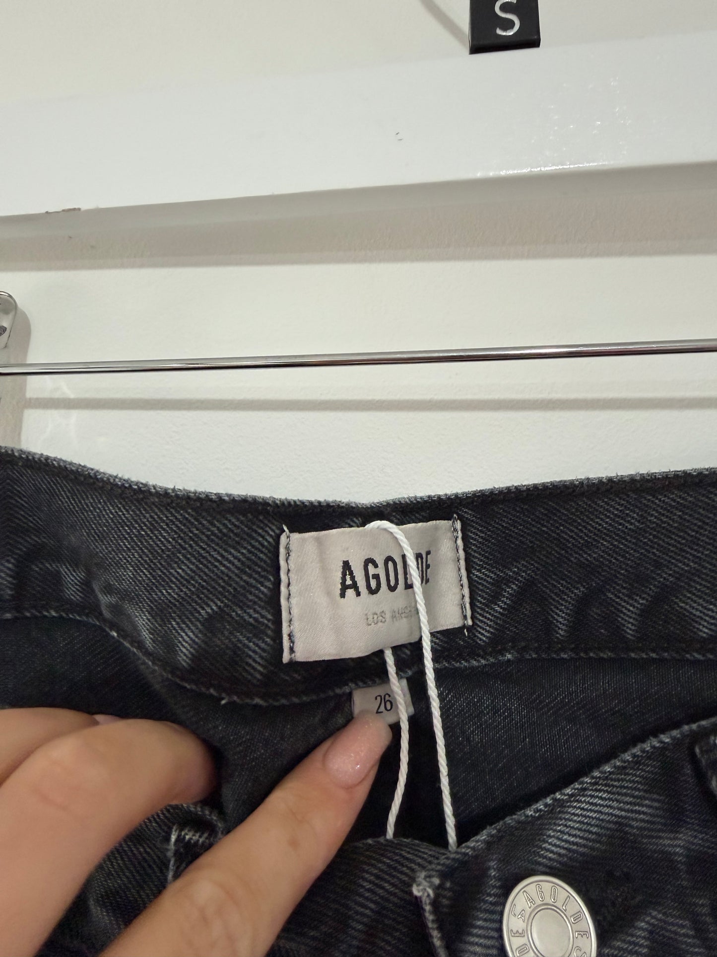 Pre-owned, Grey Agolde Jeans, Size 26